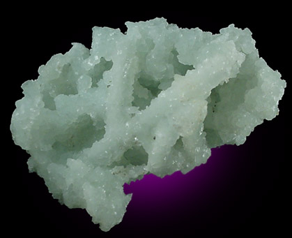 Prehnite pseudomorphs after Laumontite from Patanwadi Quarry, Mumbai (Bombay), Maharastra, India