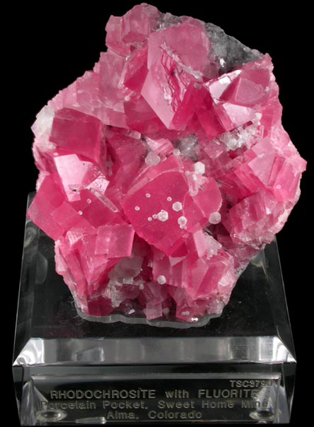 Rhodochrosite from Sweet Home Mine, Buckskin Gulch, Alma District, Park County, Colorado