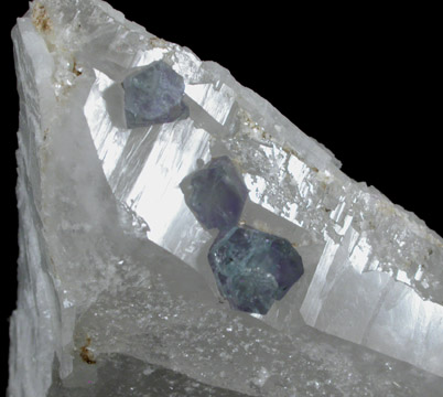 Fluorapatite on Quartz from Lavra da Golconda, Near Governor Valadares, Minas Gerais, Brazil