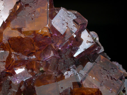 Fluorite from Denton Mine, Harris Creek District, Hardin County, Illinois