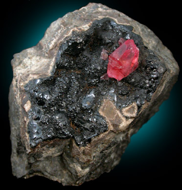 Rhodochrosite from Uchucchaqua Mine, Lima Department, Peru