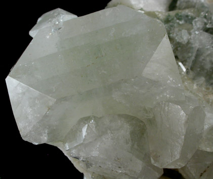 Apophyllite on Stilbite from Pune District, Maharashtra, India