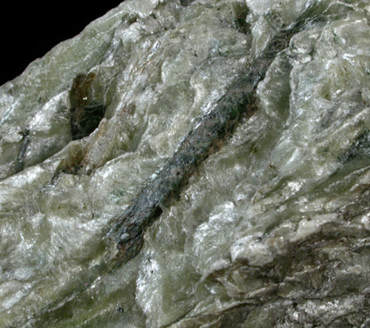 Actinolite in Talc from Vermont