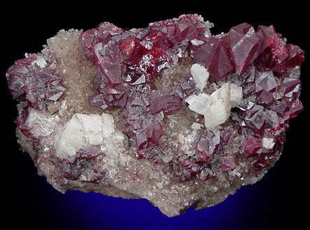 Cinnabar with Dolomite from (Wanshan?), Guizhou Province, China