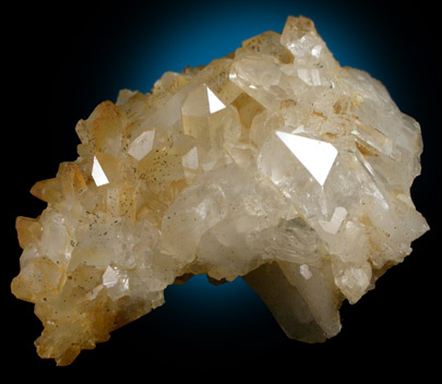 Quartz with Goethite from Mount Biddle, near Lake O'Hara, British Columbia, Canada