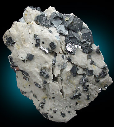 Galena from Tri-State Lead-Zinc Mining District, near Joplin, Jasper County, Missouri