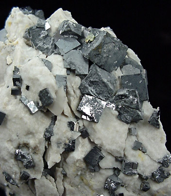 Galena from Tri-State Lead-Zinc Mining District, near Joplin, Jasper County, Missouri