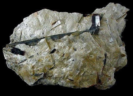 Kyanite and Staurolite from Pizzo Forno, near Faido, Ticino, Italy