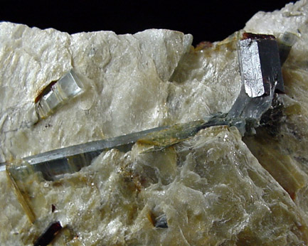 Kyanite and Staurolite from Pizzo Forno, near Faido, Ticino, Italy