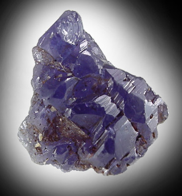 Zoisite var. Tanzanite from Merelani Hills, western slope of Lelatama Mountains, Arusha Region, Tanzania (Type Locality for Tanzanite)