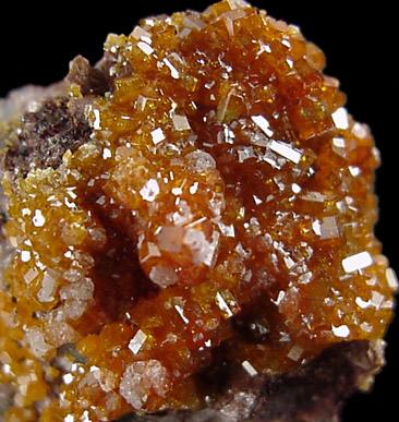 Vanadinite from Thunderbird Mine, Pinal County, Arizona