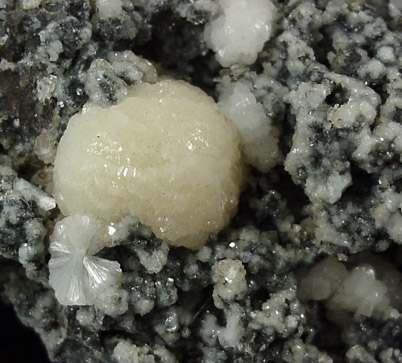 Stilbite from Braen's Quarry, Haledon, Passaic County, New Jersey