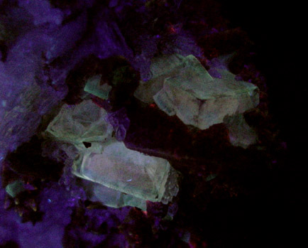 Calcite, Fluorite, Gypsum from Zacatecas, Mexico