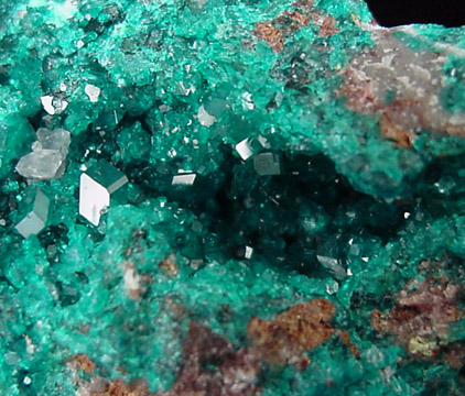 Dioptase from Tsumeb Mine, Otavi-Bergland District, Oshikoto, Namibia