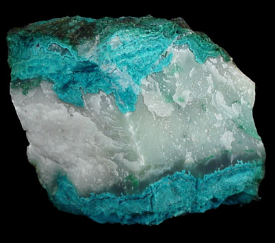 Chrysocolla and Quartz from Inca de Oro, Atacama, Chile