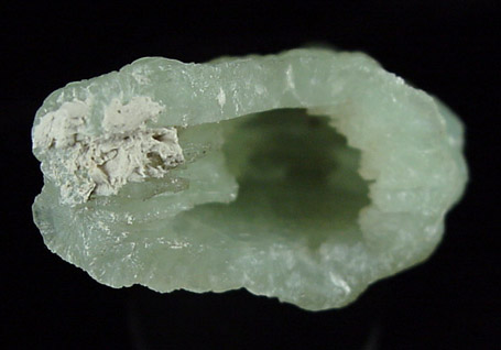 Prehnite pseudomorph after Anhydrite from Upper New Street Quarry, Paterson, Passaic County, New Jersey