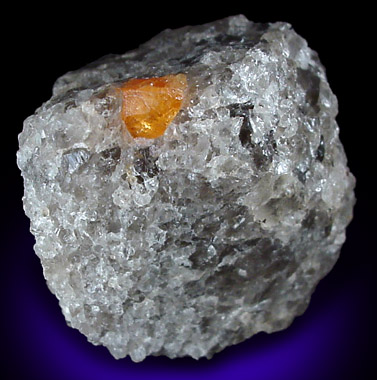 Spessartine var. Hollandine Garnet from Antandrokomby, Manandona Valley, Madagascar