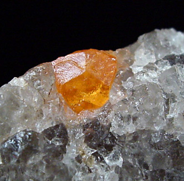 Spessartine var. Hollandine Garnet from Antandrokomby, Manandona Valley, Madagascar