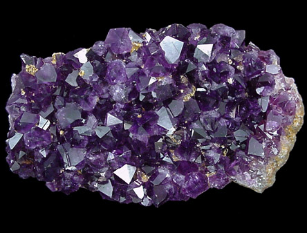 Quartz var. Amethyst from Catalan Agate-Amethyst District, Souther Paran Basalt Basin, Artigas, Uruguay