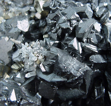 Sphalerite with Quartz and Pyrite from Camp Bird Mine, Ouray County, Colorado