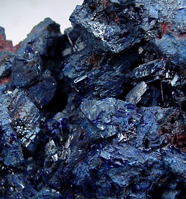 Azurite from Tsumeb Mine, Otavi-Bergland District, Oshikoto, Namibia