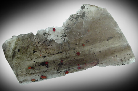 Almandine Garnet in Muscovite from Spruce Pine, Mitchell County, North Carolina