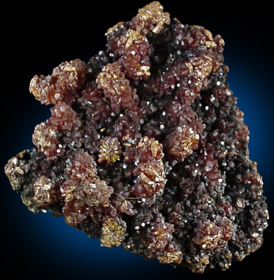 Orpiment on Arsenopyrite from Quiruvilca District, Santiago de Chuco Province, La Libertad Department, Peru