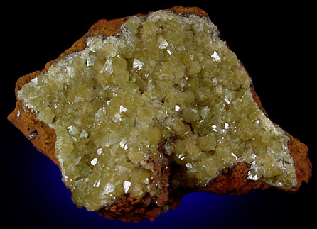 Adamite from Mina Ojuela, Mapimi, Durango, Mexico