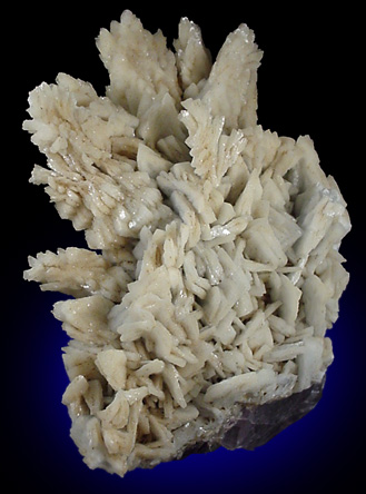 Barite on Fluorite from Crystal #1 Mine, Cave-in-Rock District, Hardin County, Illinois