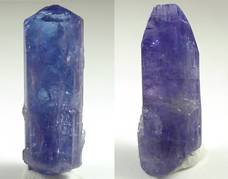 Zoisite var. Tanzanite from Merelani Hills, western slope of Lelatama Mountains, Arusha Region, Tanzania (Type Locality for Tanzanite)