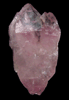 Quartz var. Rose Quartz Crystals from Itinga, Minas Gerais, Brazil