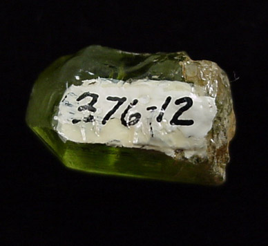 Forsterite var. Peridot from St. John's Island, Red Sea, Egypt