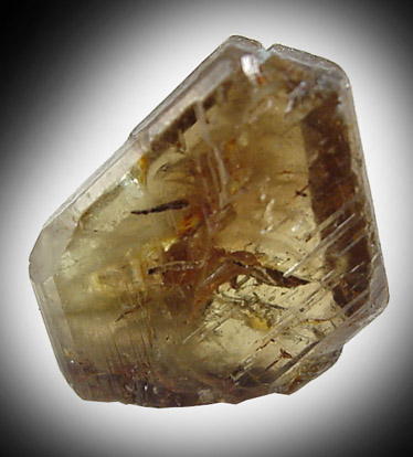 Chrysoberyl (twinned crystals) from Rakwana, Sabaragamuwa, Sri Lanka