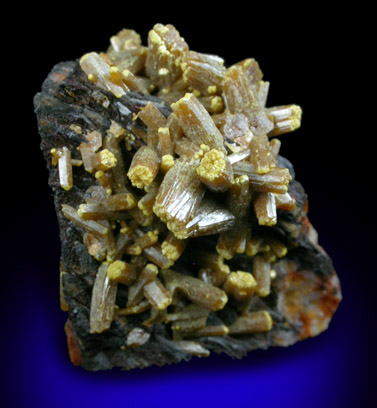 Pyromorphite from Mine des Farges, Ussel, Corrze, France