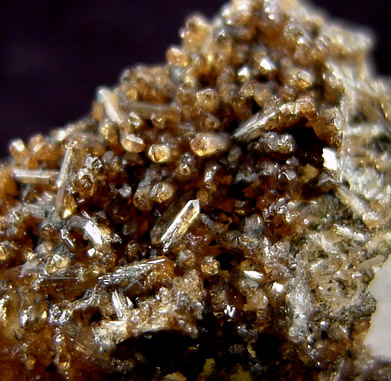 Eosphorite on Quartz from Minas Gerais, Brazil