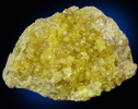 Sulfur from San Felipe, Baja California Norte, Mexico