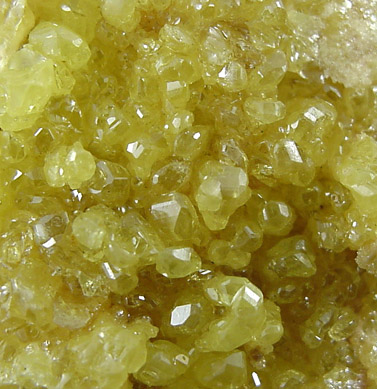 Sulfur from San Felipe, Baja California Norte, Mexico