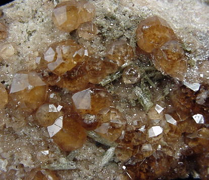 Grossular Garnet from Jeffrey Mine, Asbestos, Qubec, Canada