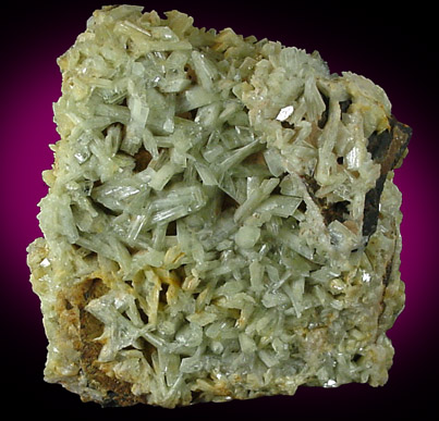 Paravauxite from Siglo XX Mine Llallagua, Contacto Vein, Bustillos Province, Potosi Department, Bolivia (Type Locality for Paravauxite)