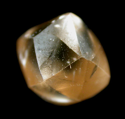 Diamond (2.09 carat dodecahedral crystal) from South Africa