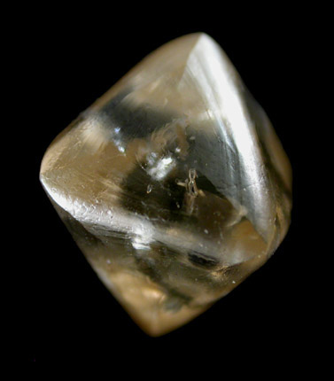 Diamond (4.72 carat octahedral crystal) from Cape Province, South Africa