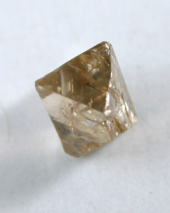 Diamond (1.2 carat octahedral crystal) from South Africa