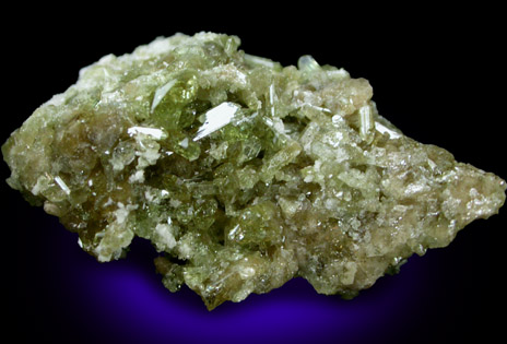 Vesuvianite from Jeffrey Mine, Asbestos, Qubec, Canada