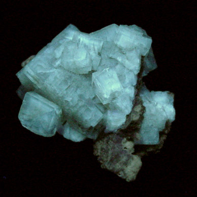 Fluorite from May Stone Quarry, Fort Wayne, Allen County, Indiana