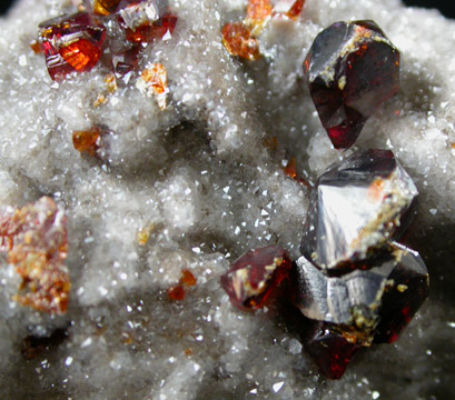 Sphalerite var. Ruby Jack from Tri-State Lead-Zinc Mining District, near Joplin, Jasper County, Missouri