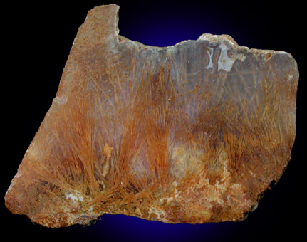 Quartz var. Sagenite Agate from Wiley Wells area, southwest of Blythe, California