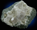 Calcite, Gyrolite on Quartz from Lonavala Quarry, Pune District, Maharashtra, India