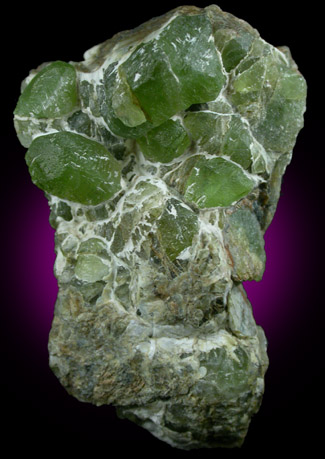 Forsterite var. Peridot from Suppat, Naran-Kagan Valley, Kohistan District, Khyber Pakhtunkhwa (North-West Frontier Province), Pakistan