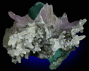 Calcite and Amethyst from Irai, Rio Grande do Sul, Brazil