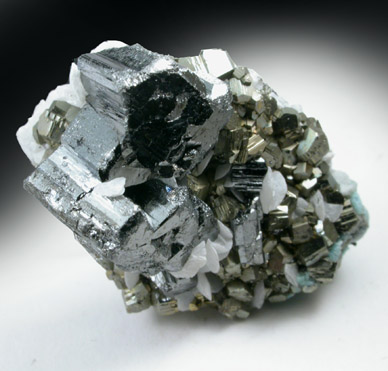 Seligmannite-Bournonite from Huaron District, Cerro de Pasco Province, Pasco Department, Peru